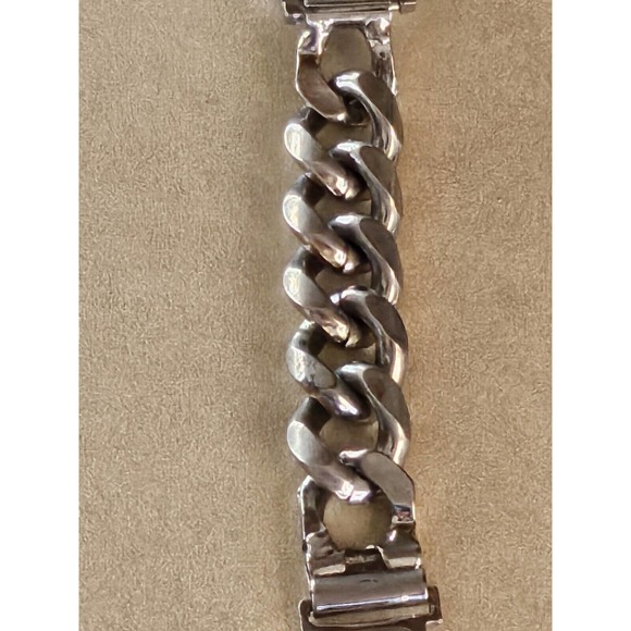 Rare Ladies Swiss Dynasty Manual Wind Watch 1 Jewel Chrome Bracelet Gorgeous main image 12